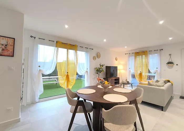 Le Zest D'or - Douceur & Lumiere A 5min En Voiture De La Holiday home